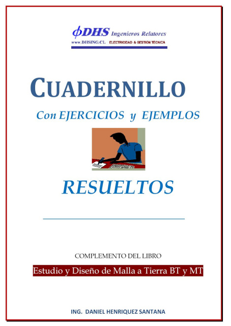 5. CUADERNILLO EJERCICIOS RESUELTOS ( MALLA A TIERRA )